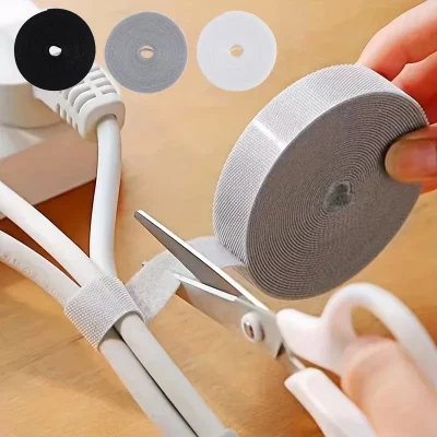 1PC Data Cable Management Cable Tie  Reusable